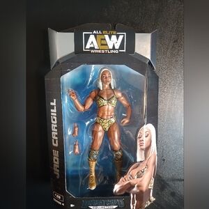 AEW Wrestling Jade Cargill Action Figure - Gold and Black